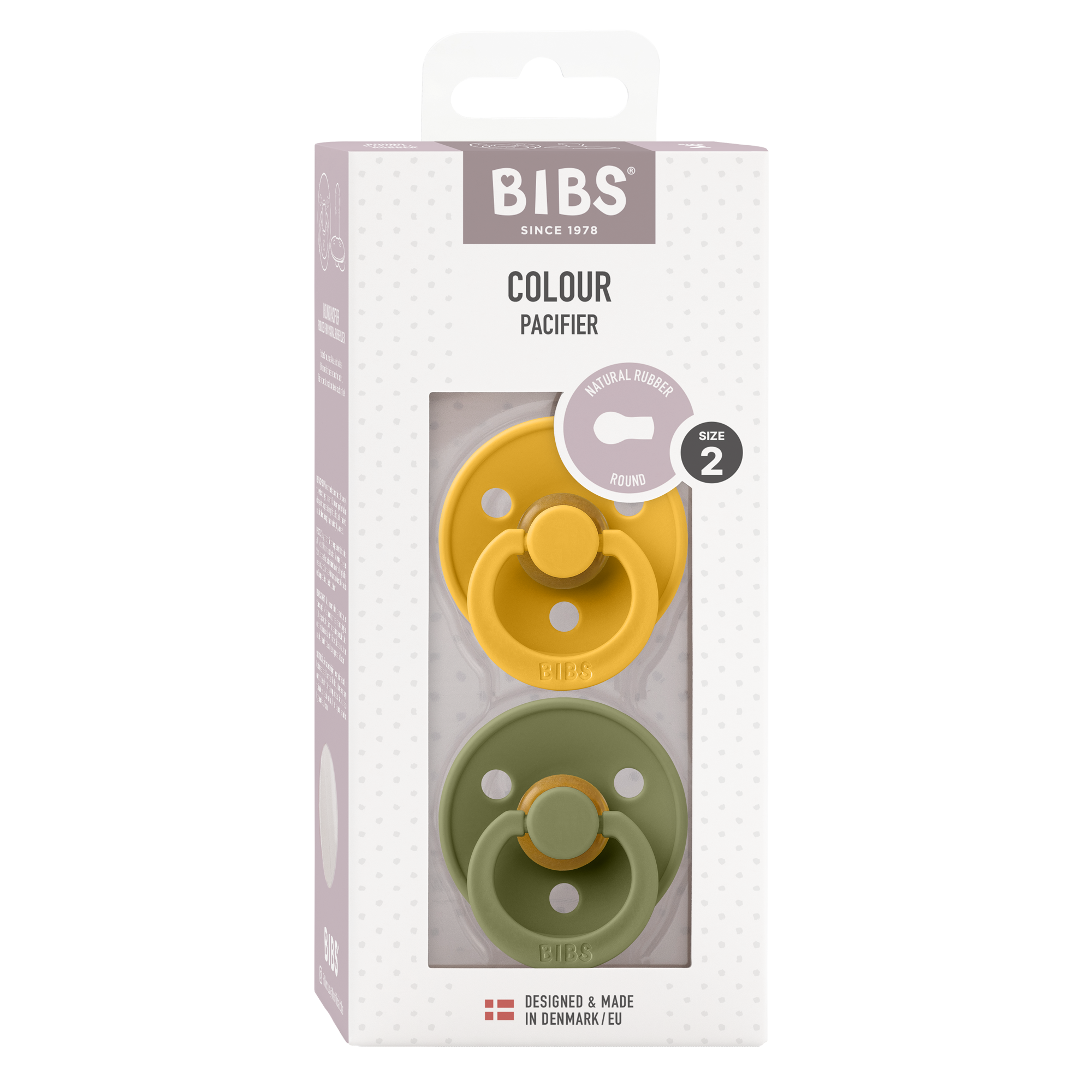 BIBS / COLOUR - HONEY BEE / OLIVE