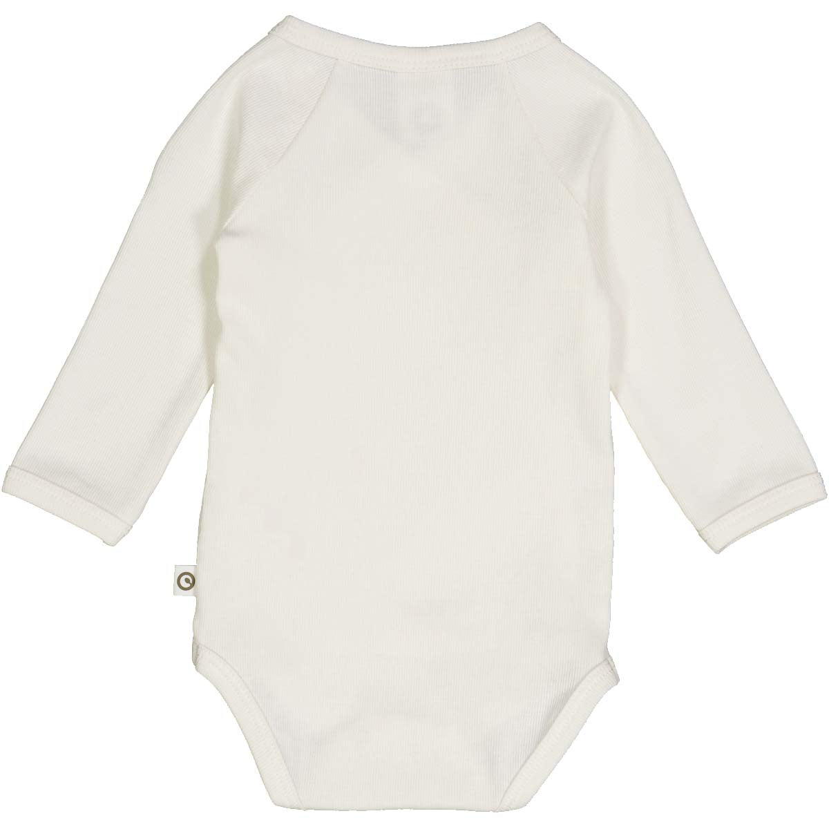 MÜSLI BY GREEN COTTON / RIB LS BODY NEWBORN – BALSAM CREAM