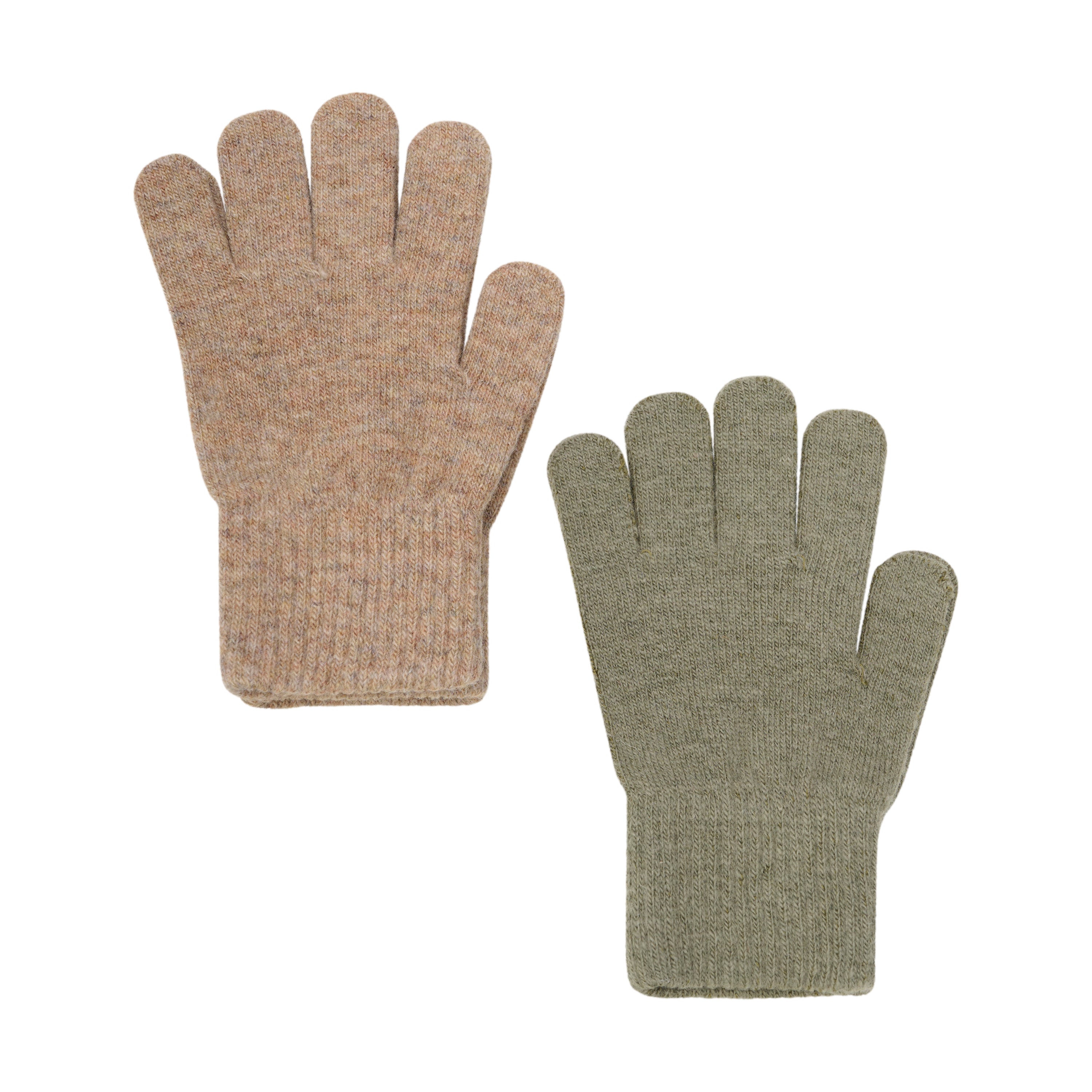 CeLaVi - 2-PAK MAGIC STRIKKEDE FINGERVANTER - OVERLAND TREK