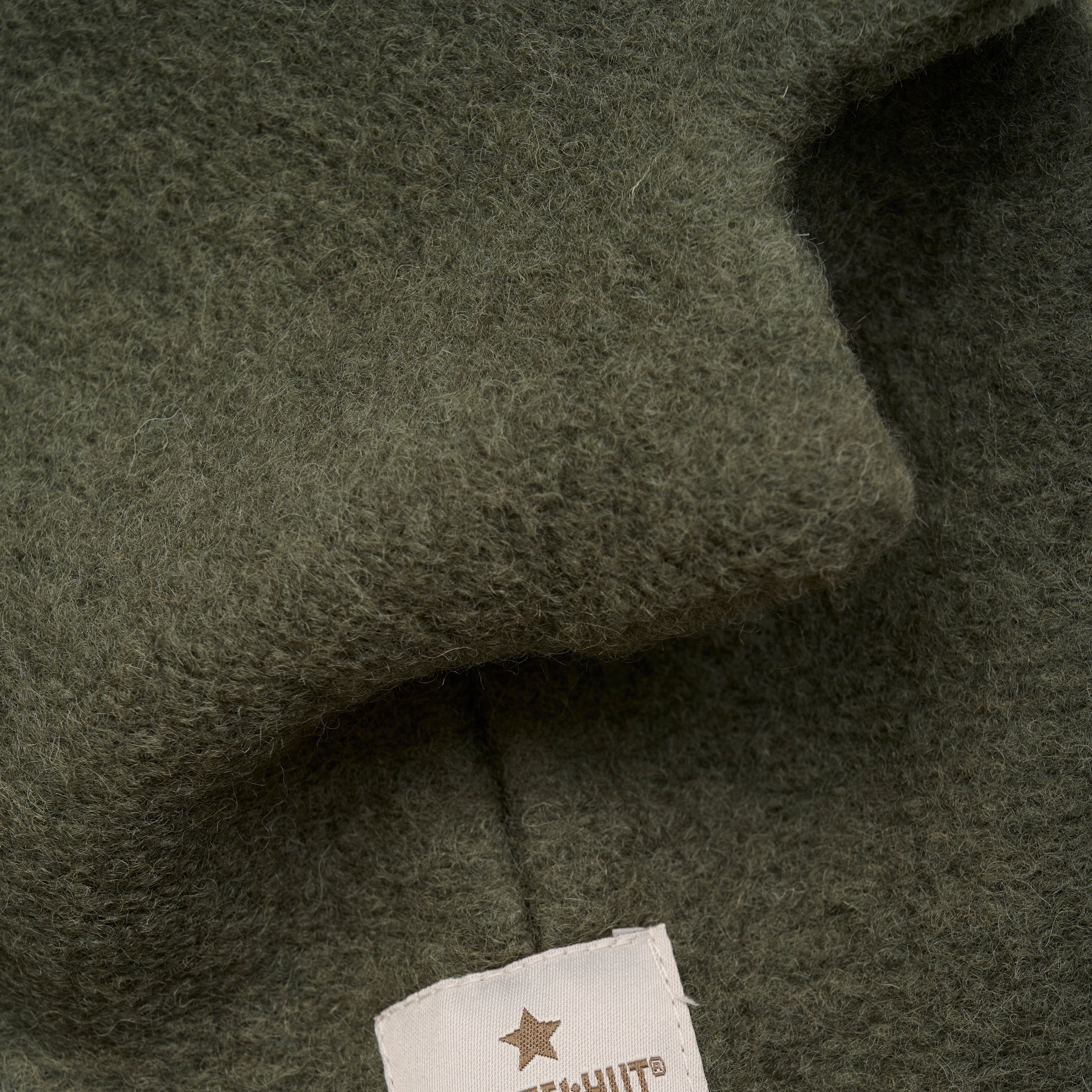 HUTTEliHUT / ELEFANTHUE MED DINOSAURTAKKER  I ULD MED VELOURFOR - BEETLE