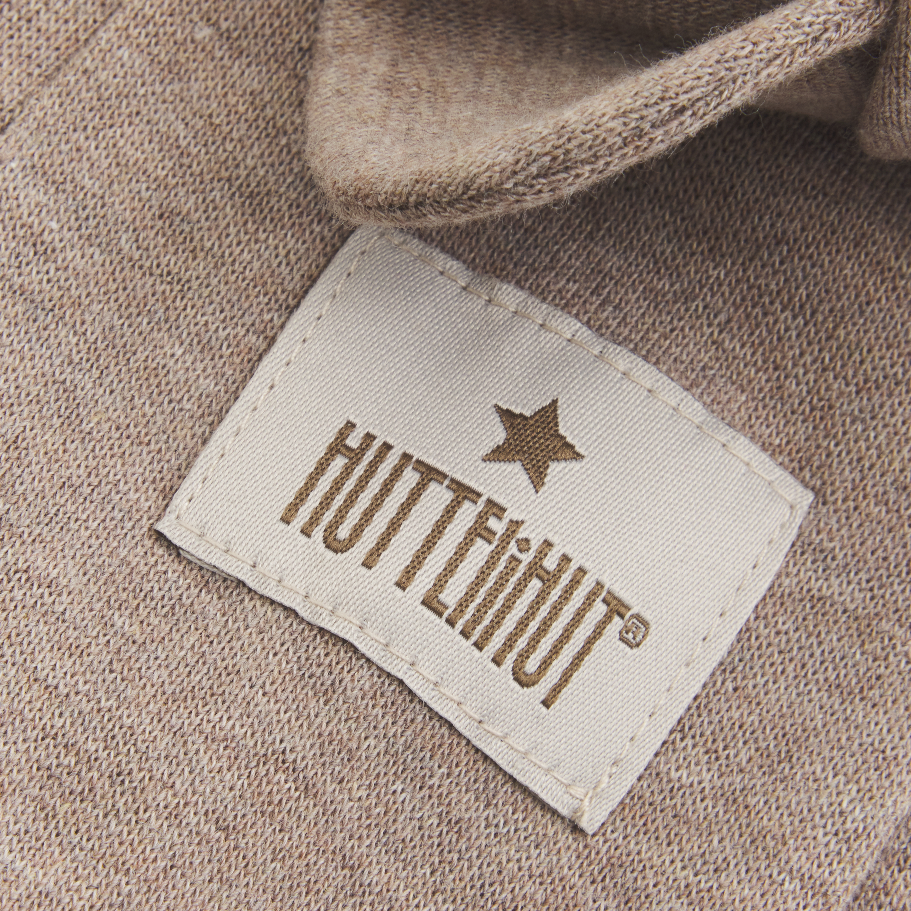 HUTTELIHUT / ELEFANTHUE MED ØRER I BOMULD - SAVANNAH MELANGE