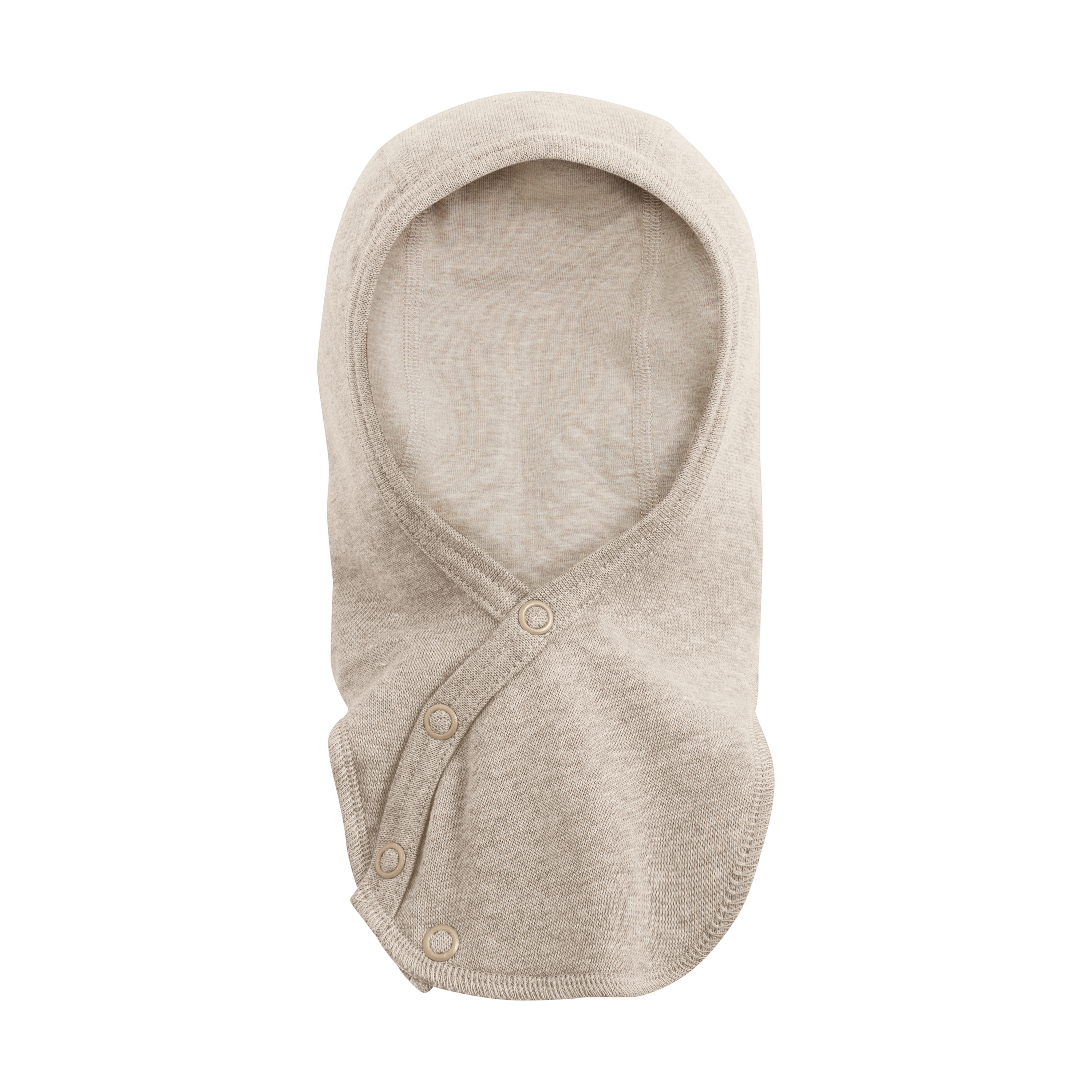 HUTTELIHUT / BALACLAVA I BOMULD  - CAMEL MELANGE