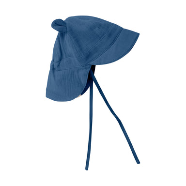 HUTTELIHUT / SOMMERHAT MED ØRE I MUSLIN - BERING SEA - Mini Monde Copenhagen