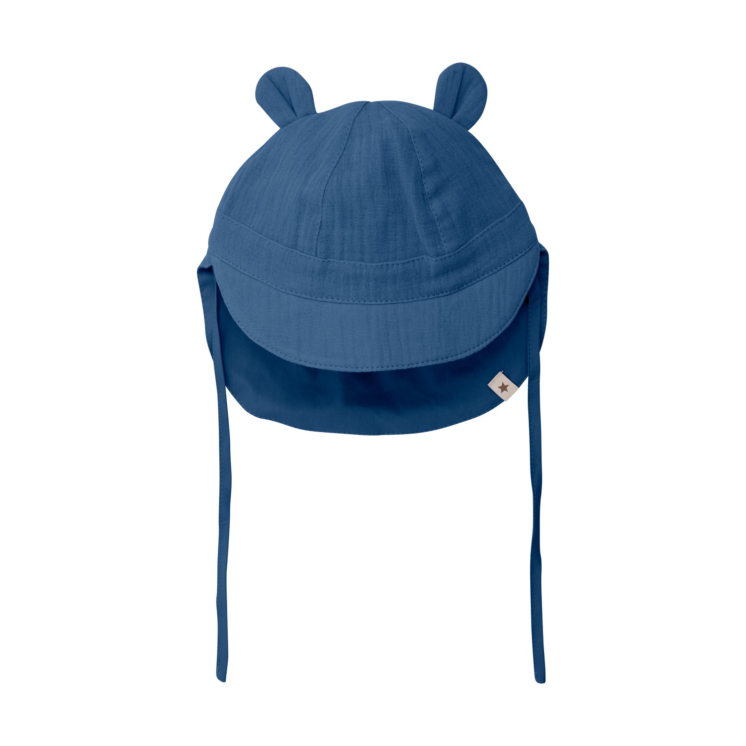 HUTTELIHUT / SOMMERHAT MED ØRE I MUSLIN - BERING SEA - Mini Monde Copenhagen