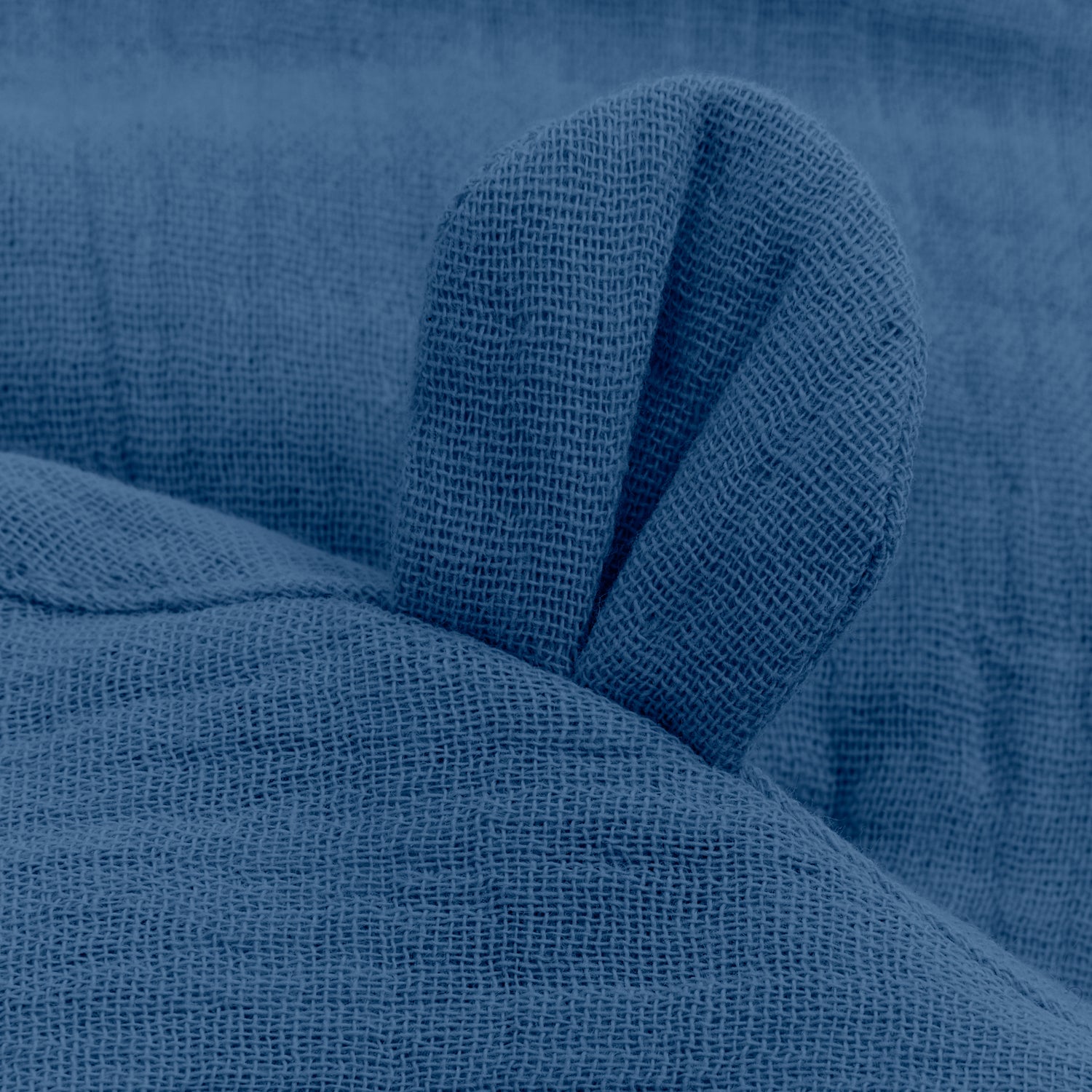 HUTTELIHUT / SOMMERHAT MED ØRE I MUSLIN - BERING SEA - Mini Monde Copenhagen