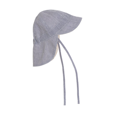 HUTTELIHUT / SOMMERHAT UPF 50+ STRIPE - BERING SEA - Mini Monde Copenhagen