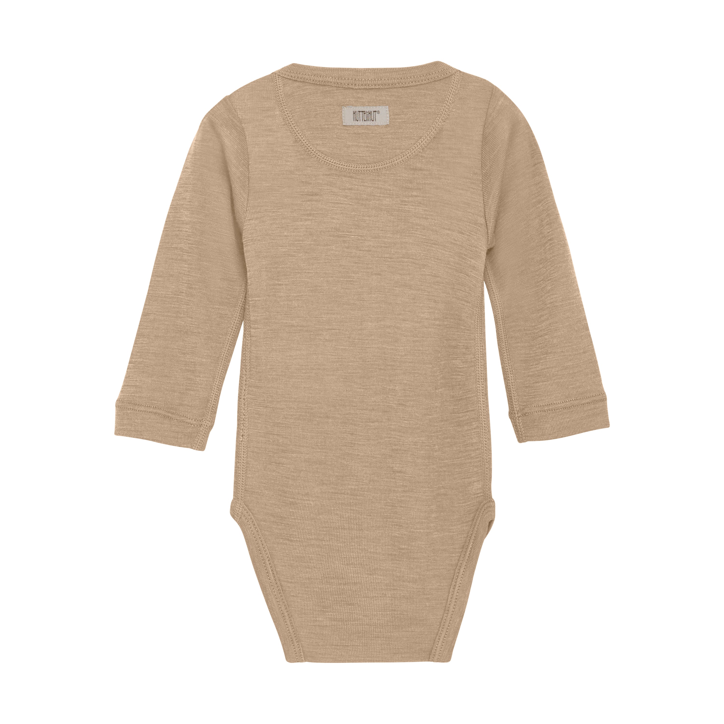HUTTELIHUT / BODYSTOCKING LS ULD/SILKE - LIGHT TAUPE