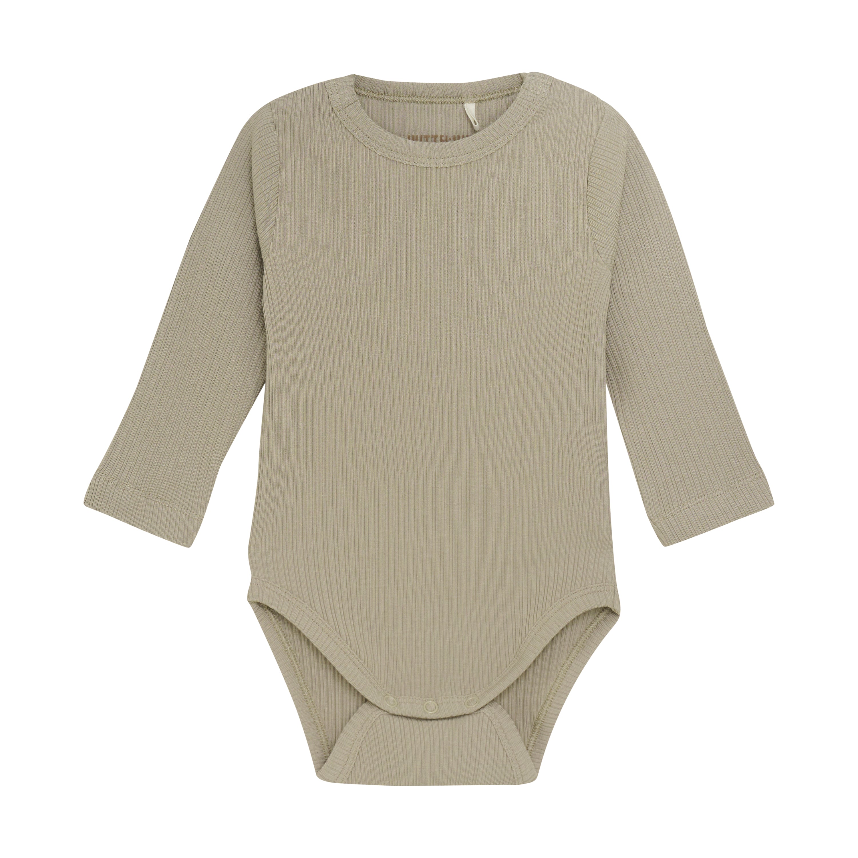 HUTTELIHUT / BODYSTOCKING LS RIB - FOLKSTONE GRAY