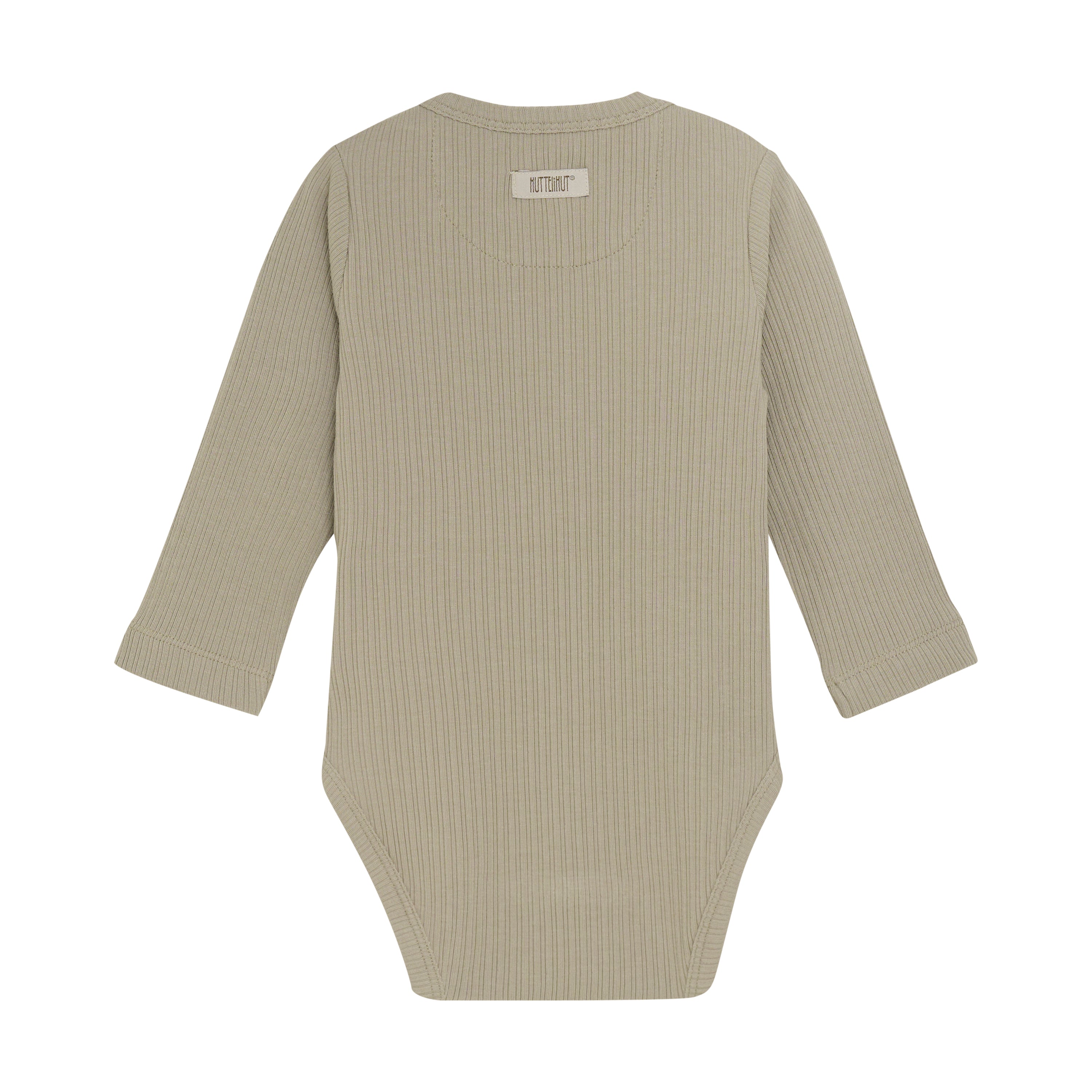 HUTTELIHUT / BODYSTOCKING LS RIB - FOLKSTONE GRAY