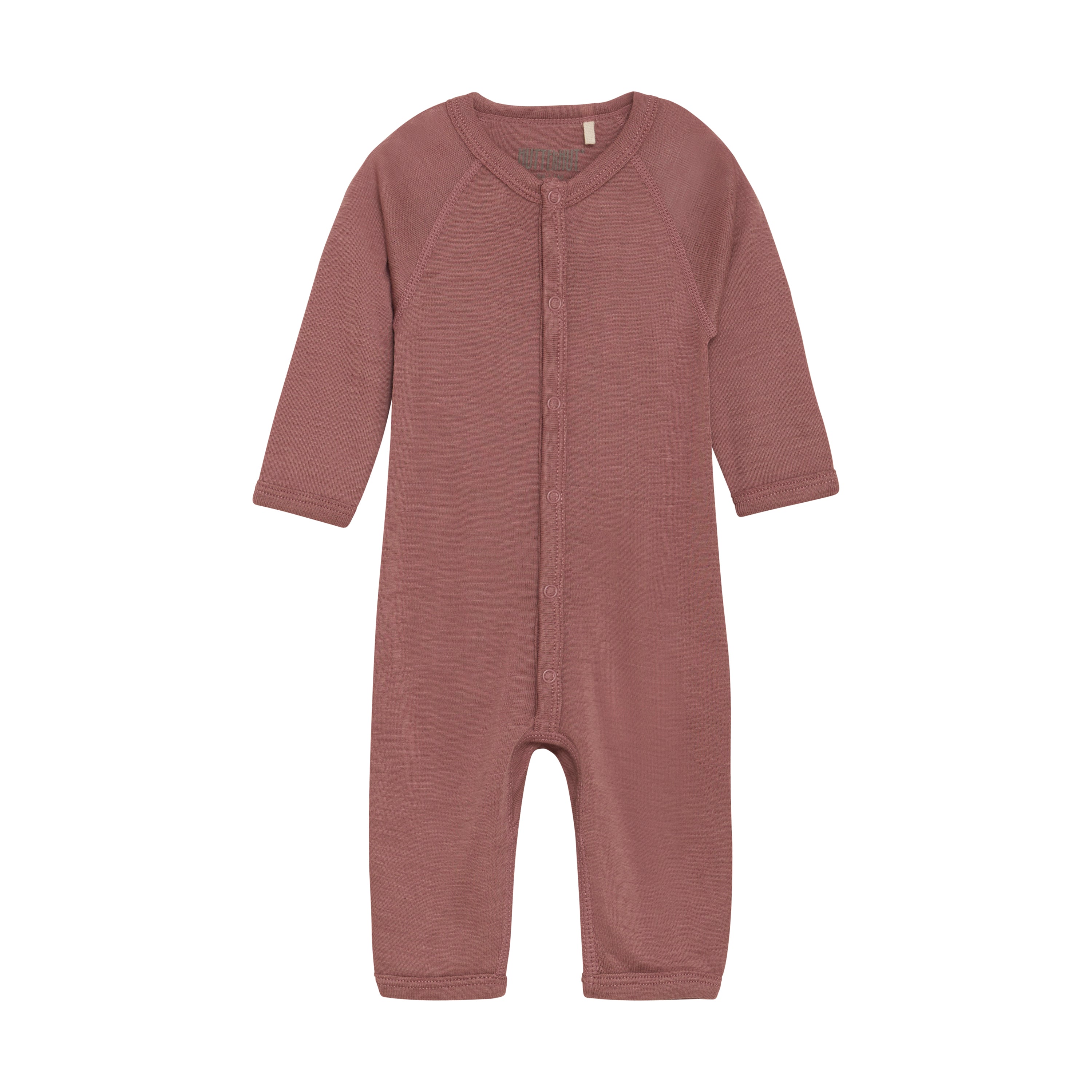 HUTTELIHUT / LANGÆRMET HELDDRAGT ULD/SILKE - BURLWOOD