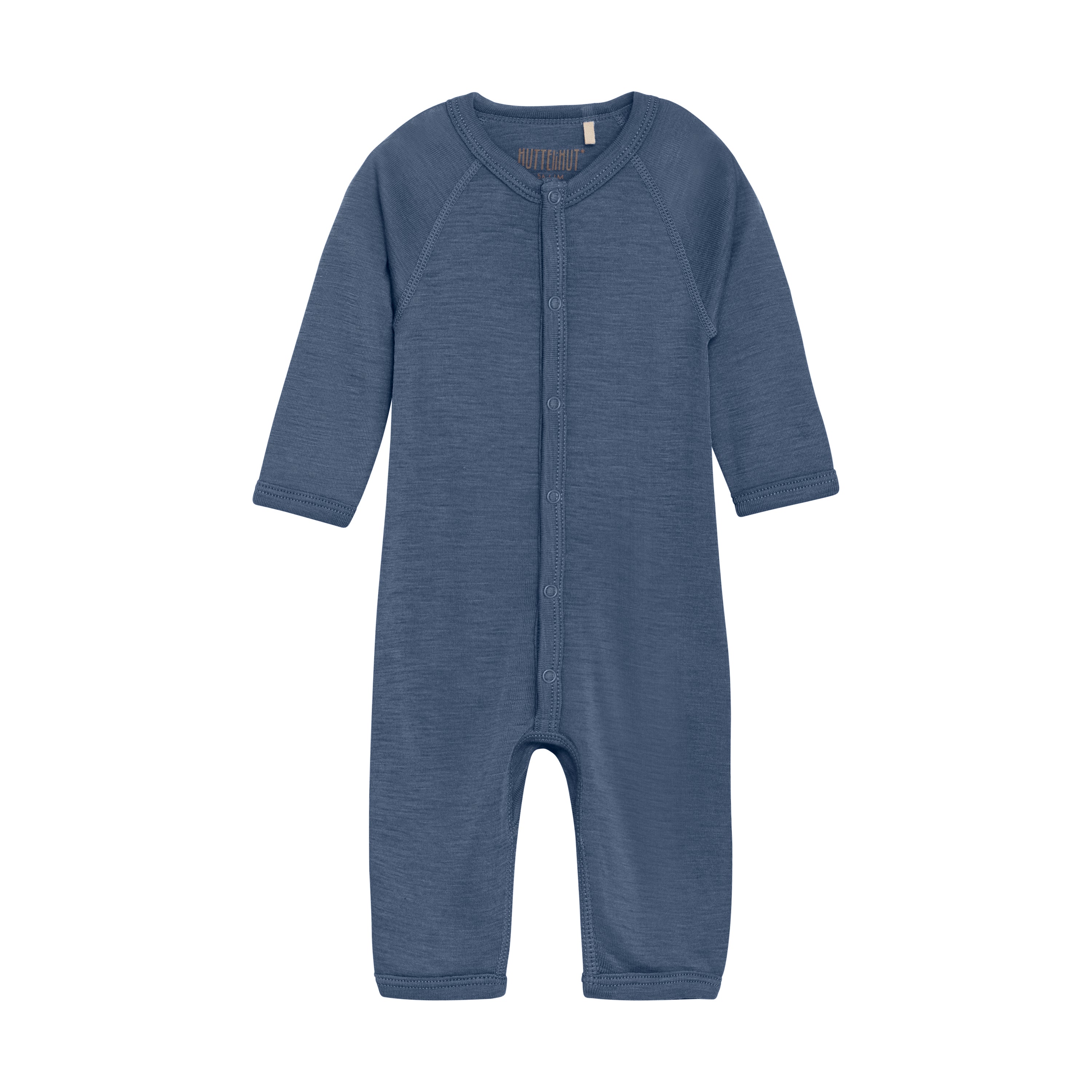 HUTTELIHUT / LANGÆRMET HELDDRAGT ULD/SILKE - FOLKSTONE GRAY