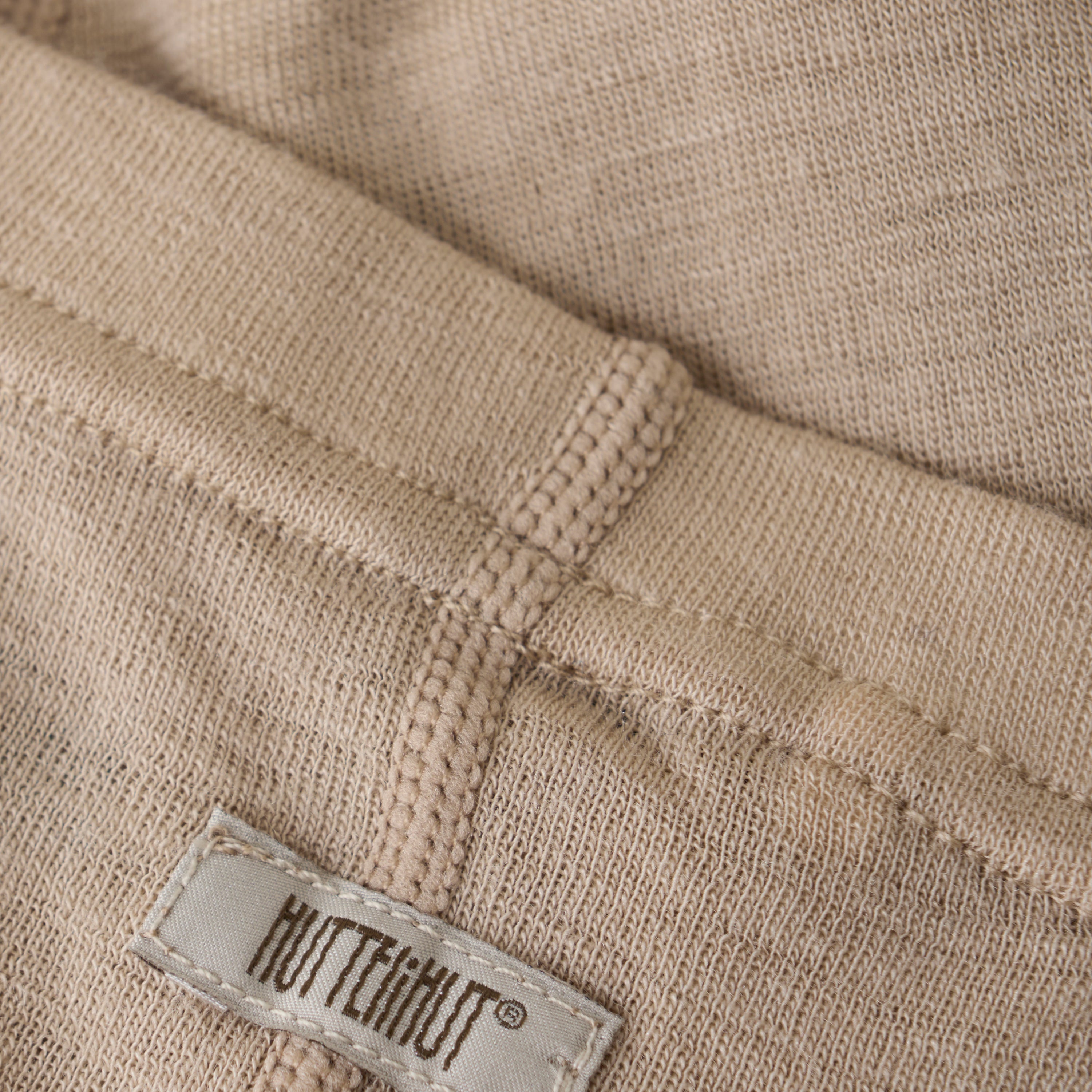 HUTTELIHUT / LEGGINGS ULD/SILKE - LIGHT TAUPE