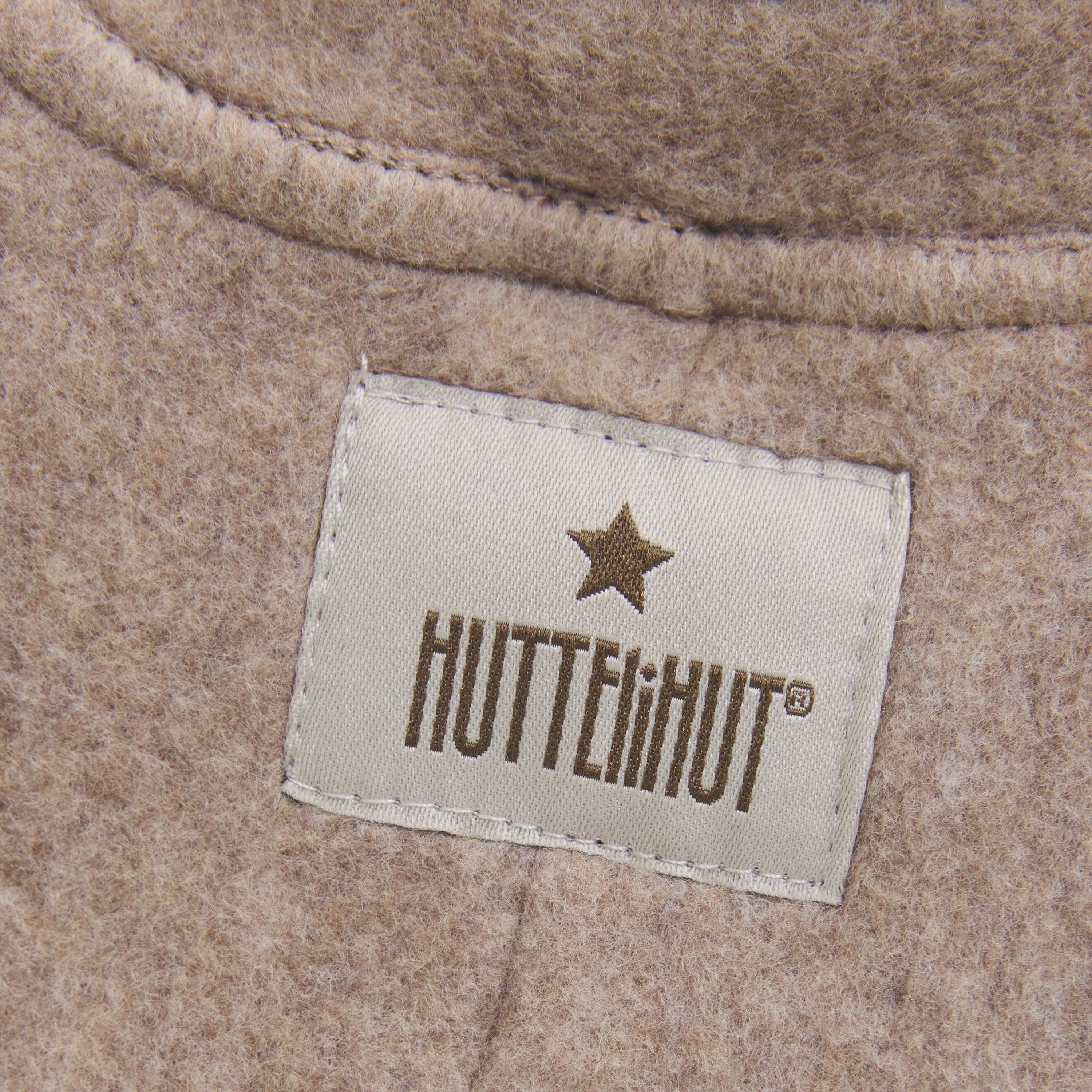 HUTTELIHUT / BOMULDSFLEECE KØREDRAGT  - SAVANNAH MELANGE