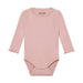 HUTTELIHUT / BODYSTOCKING LS RIB - PALE MAUVE - Mini Monde Copenhagen