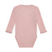 HUTTELIHUT / BODYSTOCKING LS RIB - PALE MAUVE - Mini Monde Copenhagen