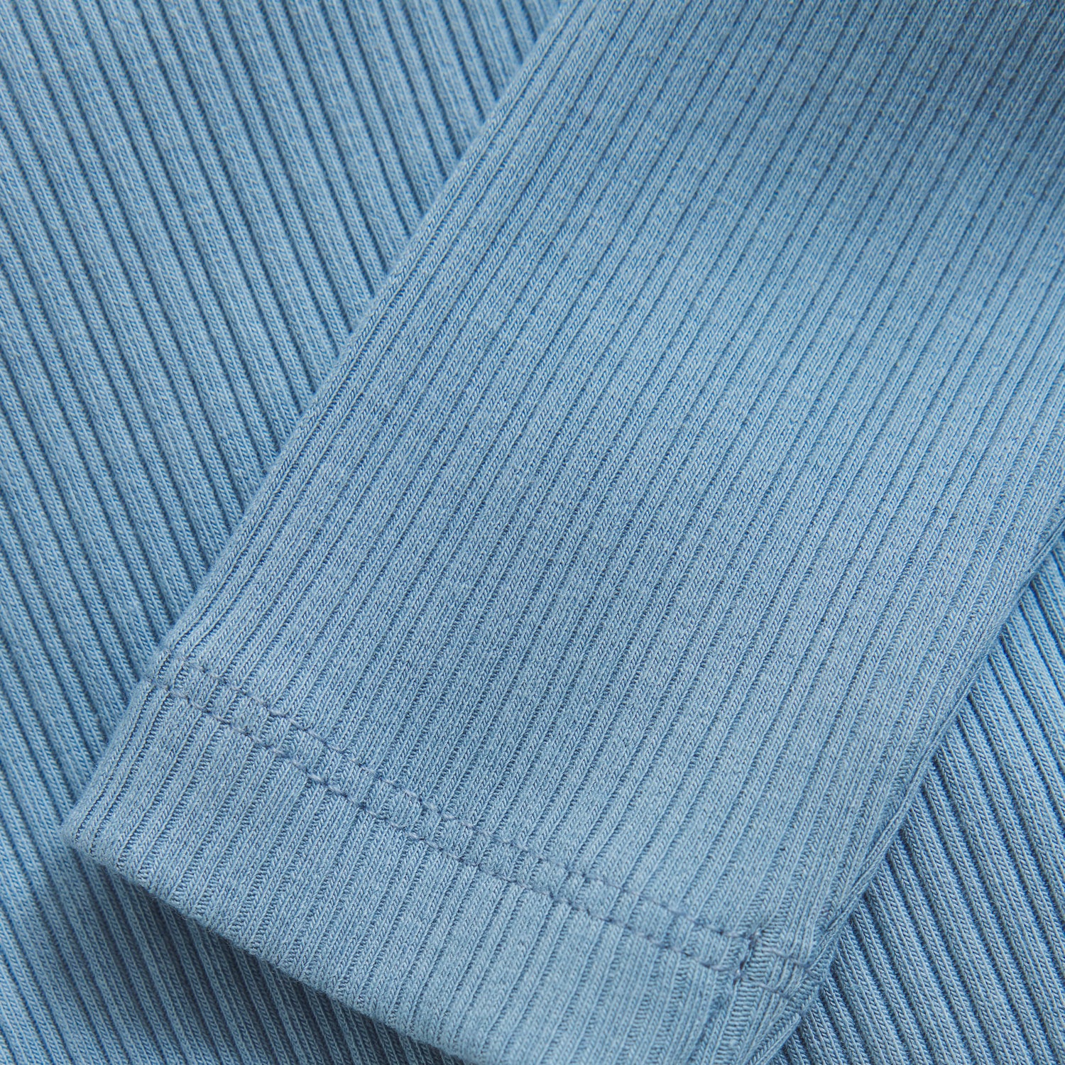 HUTTELIHUT / BODYSTOCKING LS RIB - WINDWARD BLUE - Mini Monde Copenhagen