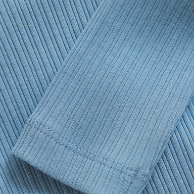 HUTTELIHUT / BODYSTOCKING LS RIB - WINDWARD BLUE - Mini Monde Copenhagen