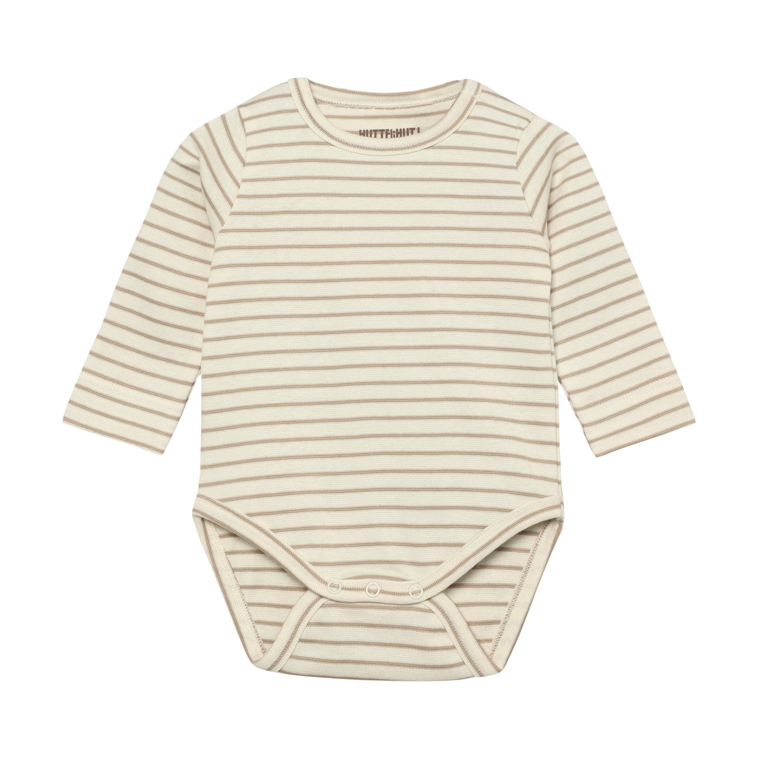 HUTTELIHUT / BODY LS YD STRIPE - WHITE PEPPER - Mini Monde Copenhagen