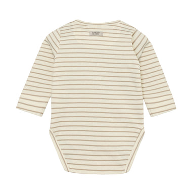 HUTTELIHUT / BODY LS YD STRIPE - WHITE PEPPER - Mini Monde Copenhagen