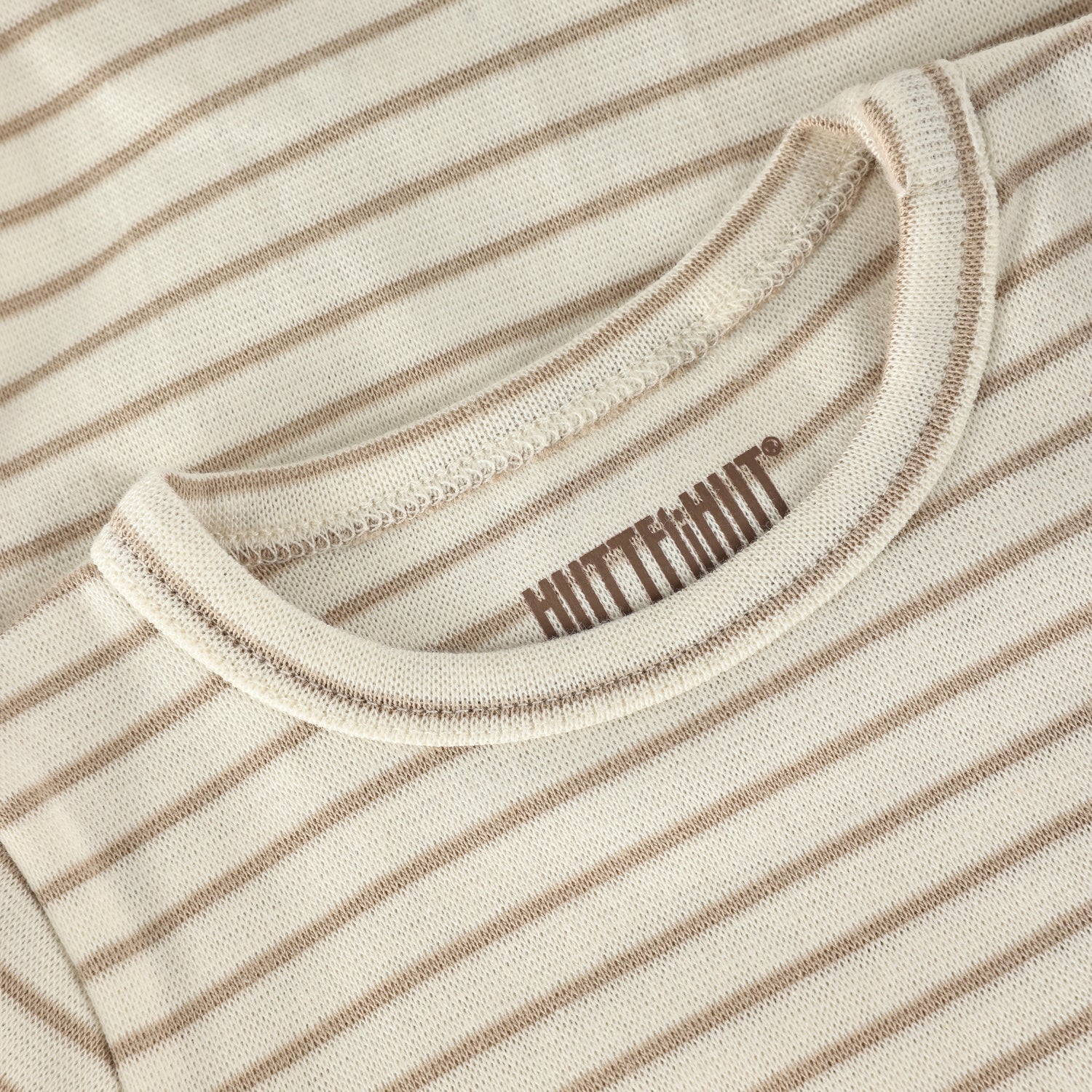 HUTTELIHUT / BODY LS YD STRIPE - WHITE PEPPER - Mini Monde Copenhagen