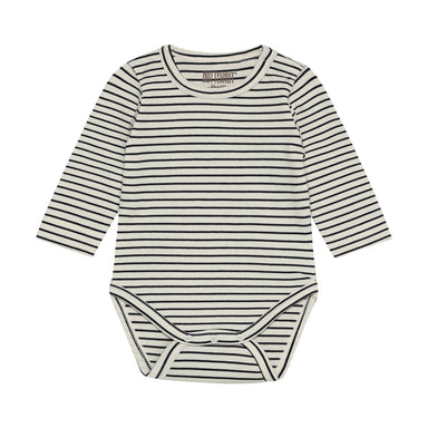 HUTTELIHUT / BODY LS YD STRIPE - NAVY BLAZER - Mini Monde Copenhagen
