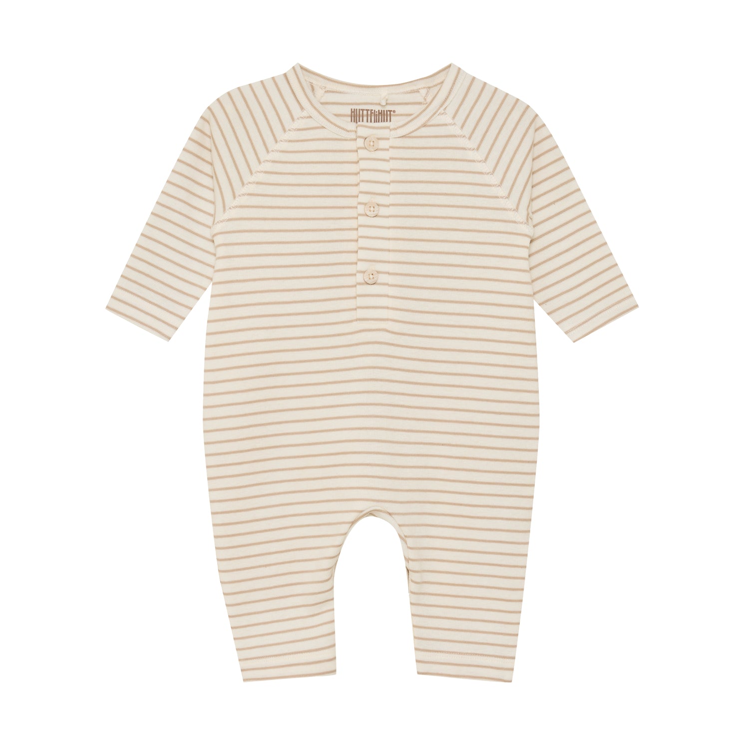 HUTTELIHUT / HELDRAGT LS YD STRIPE - WHITE PEPPER - Mini Monde Copenhagen