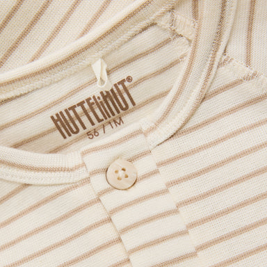 HUTTELIHUT / HELDRAGT LS YD STRIPE - WHITE PEPPER - Mini Monde Copenhagen