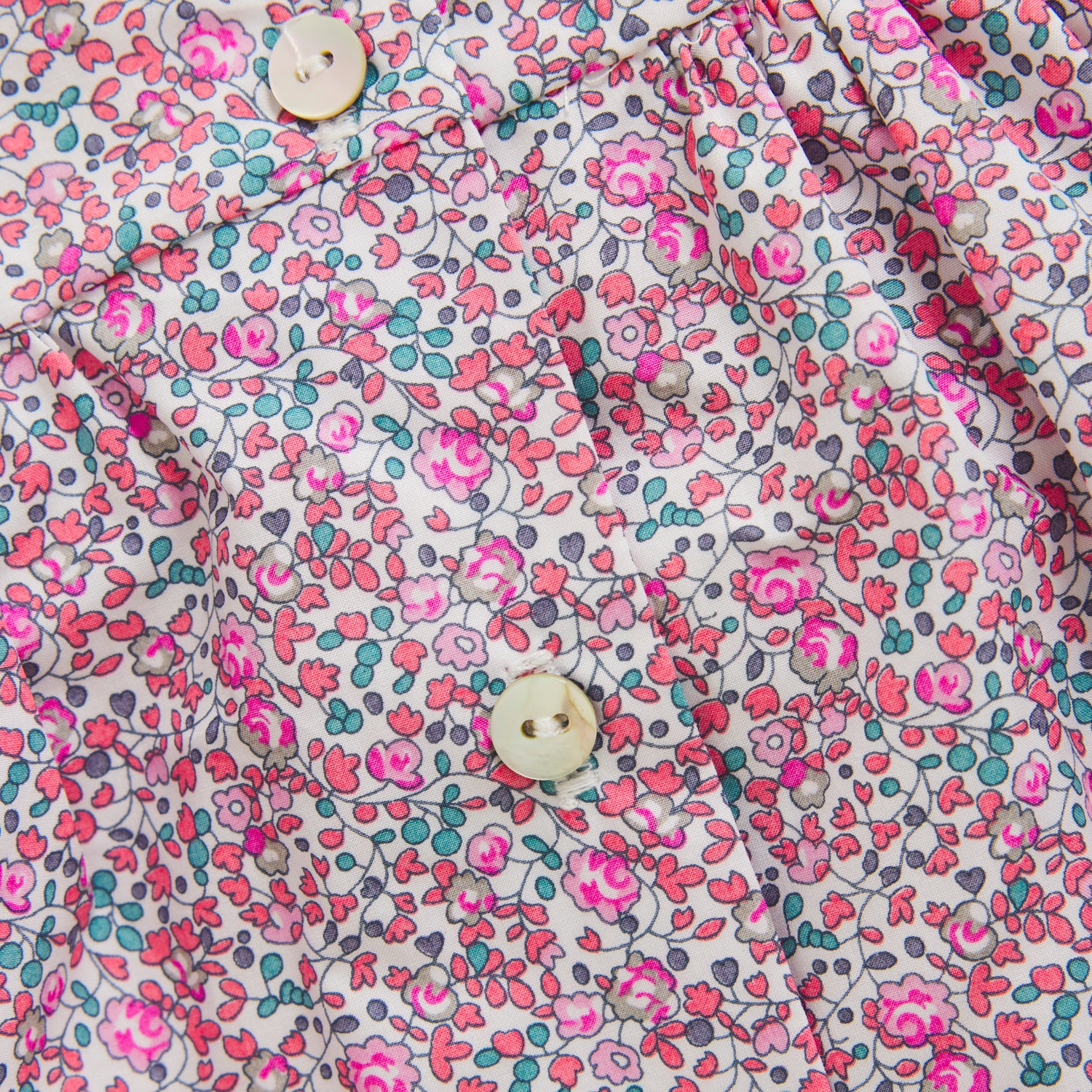HUTTELIHUT / KJOLE I  LIBERTY FABRIC - PLUMERIA - Mini Monde Copenhagen
