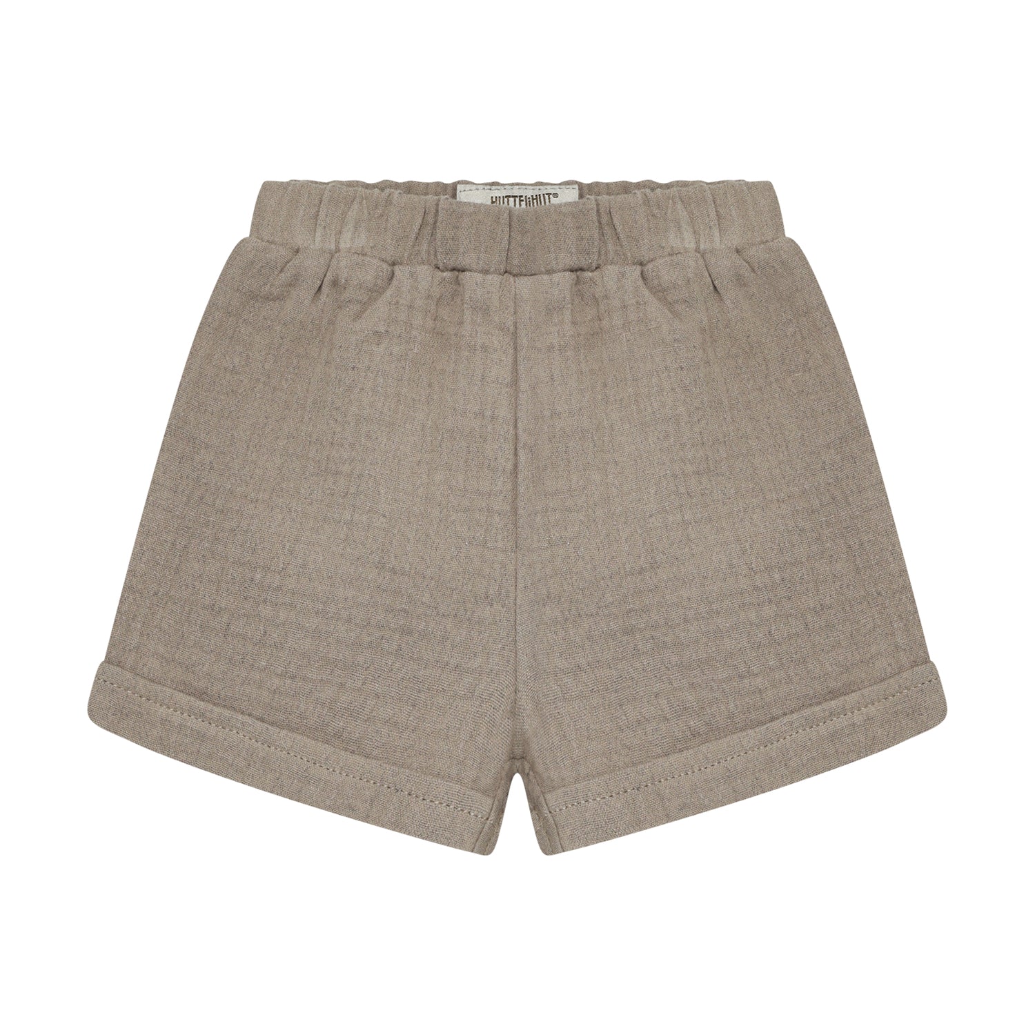 HUTTELIHUT / SHORTS MUSLIN - MOON ROCK - Mini Monde Copenhagen