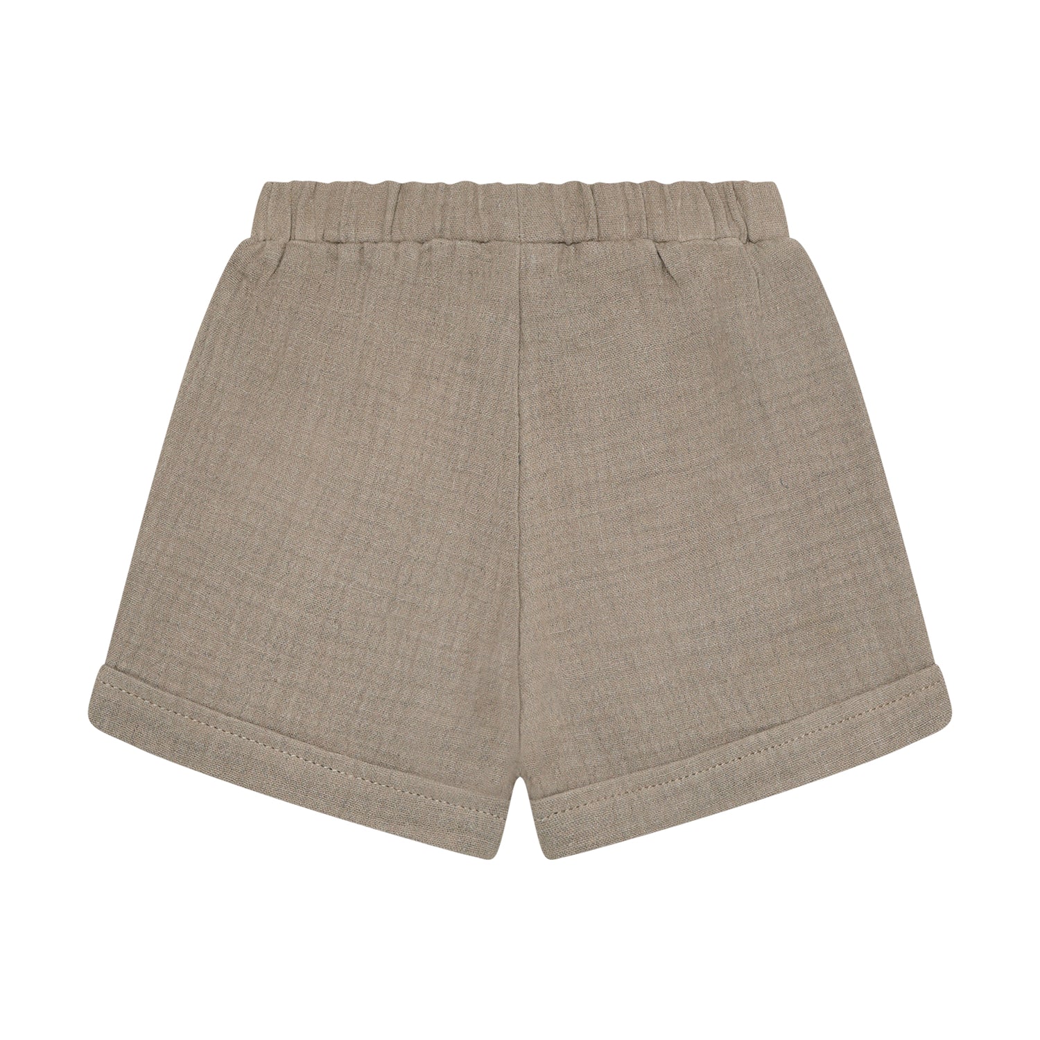 HUTTELIHUT / SHORTS MUSLIN - MOON ROCK - Mini Monde Copenhagen