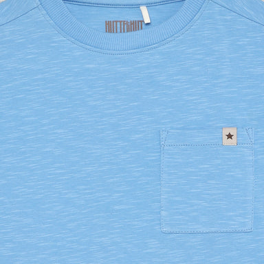 HUTTELIHUT / T-SHIRT  - DELLA ROBBIA BLUE - Mini Monde Copenhagen