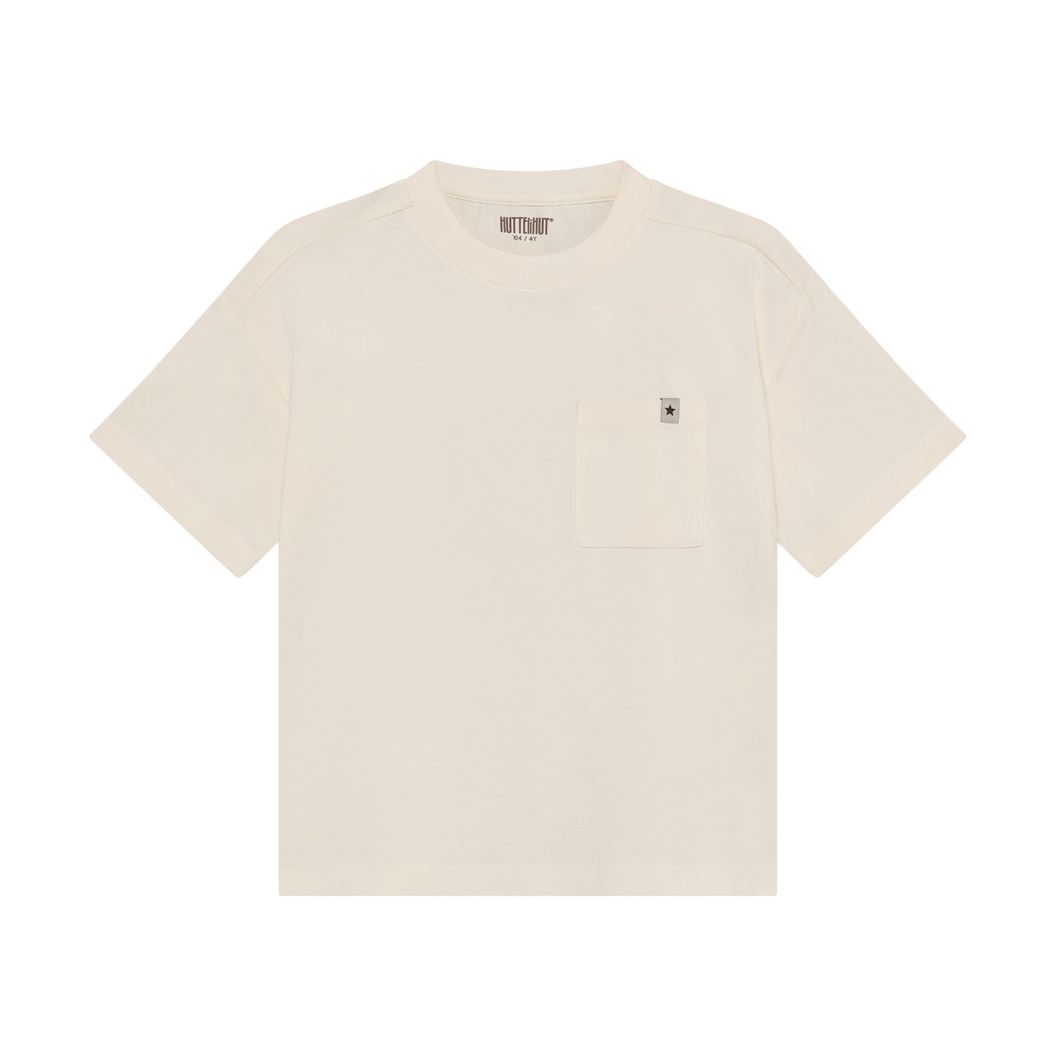 HUTTELIHUT / T-SHIRT  - ANTIQUE WHITE - Mini Monde Copenhagen