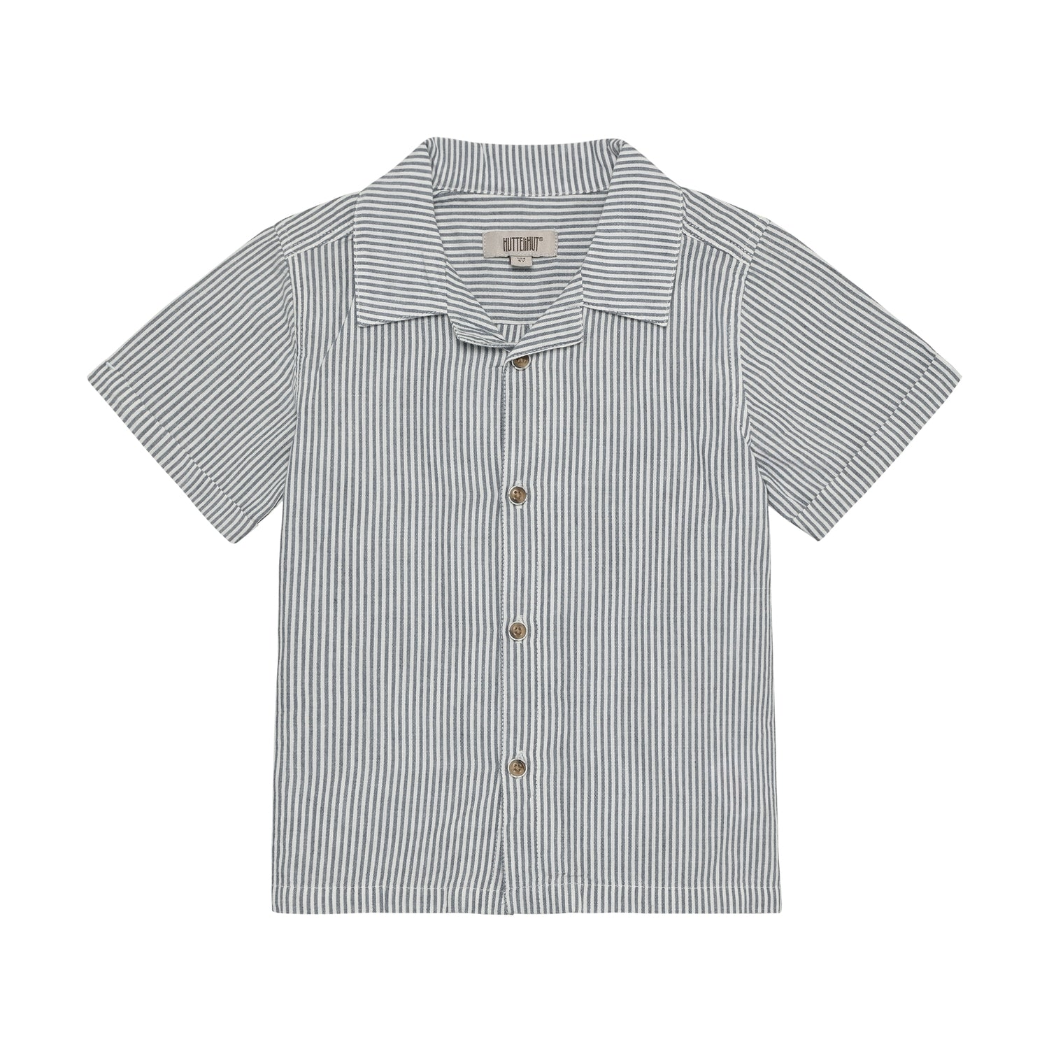 HUTTELIHUT / SKJORTE SS YD STRIPE - BERING SEA - Mini Monde Copenhagen