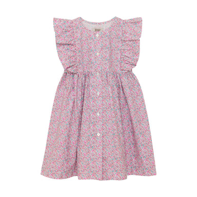 HUTTELIHUT / KJOLE I LIBERTY FABRIC - PLUMERIA - Mini Monde Copenhagen