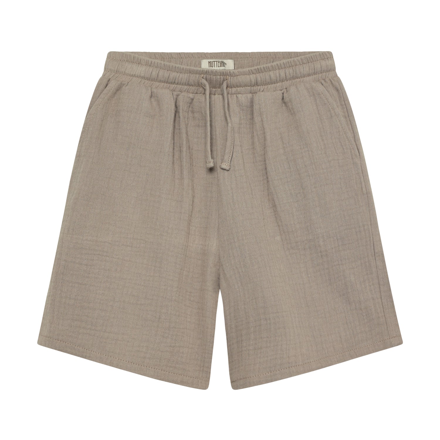HUTTELIHUT / SHORTS MUSLIN - MOON ROCK - Mini Monde Copenhagen