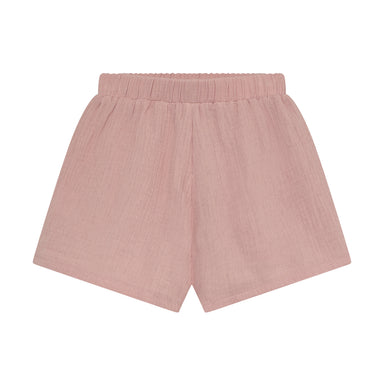 HUTTELIHUT / SHORTS I MUSLIN - PALE MAUVE - Mini Monde Copenhagen