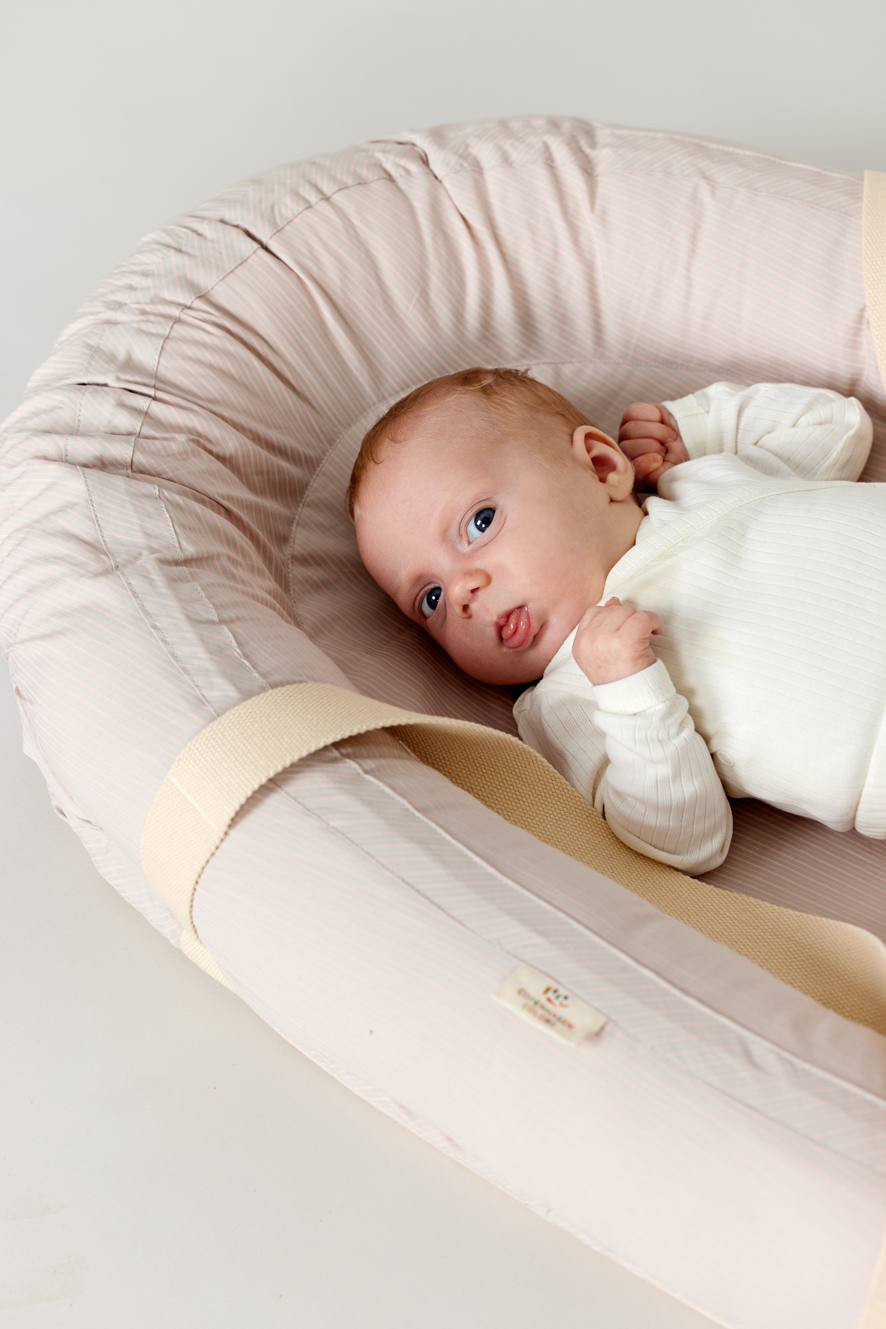 COPENHAGEN COLORS - FUTURE BABYNEST OG LIFT - BEIGE STRIPE