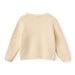 COPENHAGEN COLORS / BABY CROSS-OVER CARDIGAN - CREAM - Mini Monde Copenhagen