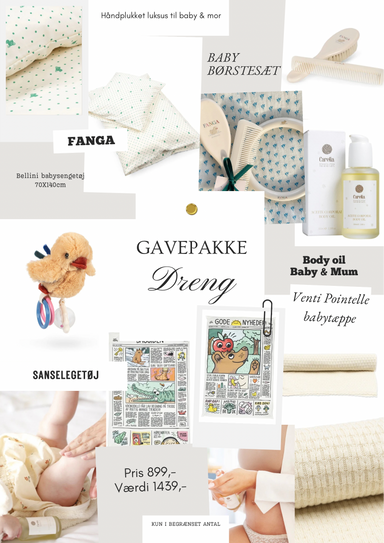 MINI MONDE / BABYPAKKE – GAVE TIL DRENG - Mini Monde Copenhagen