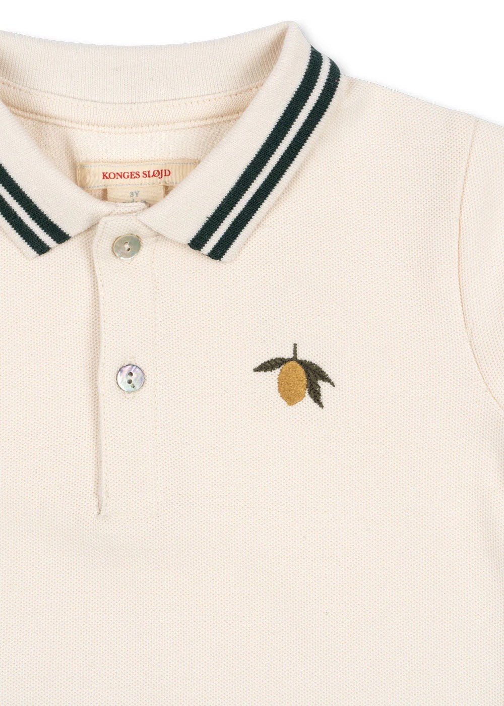 KONGES SLØJD / FLORIAN POLO - ANTIQUE WHITE