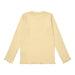 COPENHAGEN COLORS / POINTELLE HEART BLUSE - LT. YELLOW - Mini Monde Copenhagen