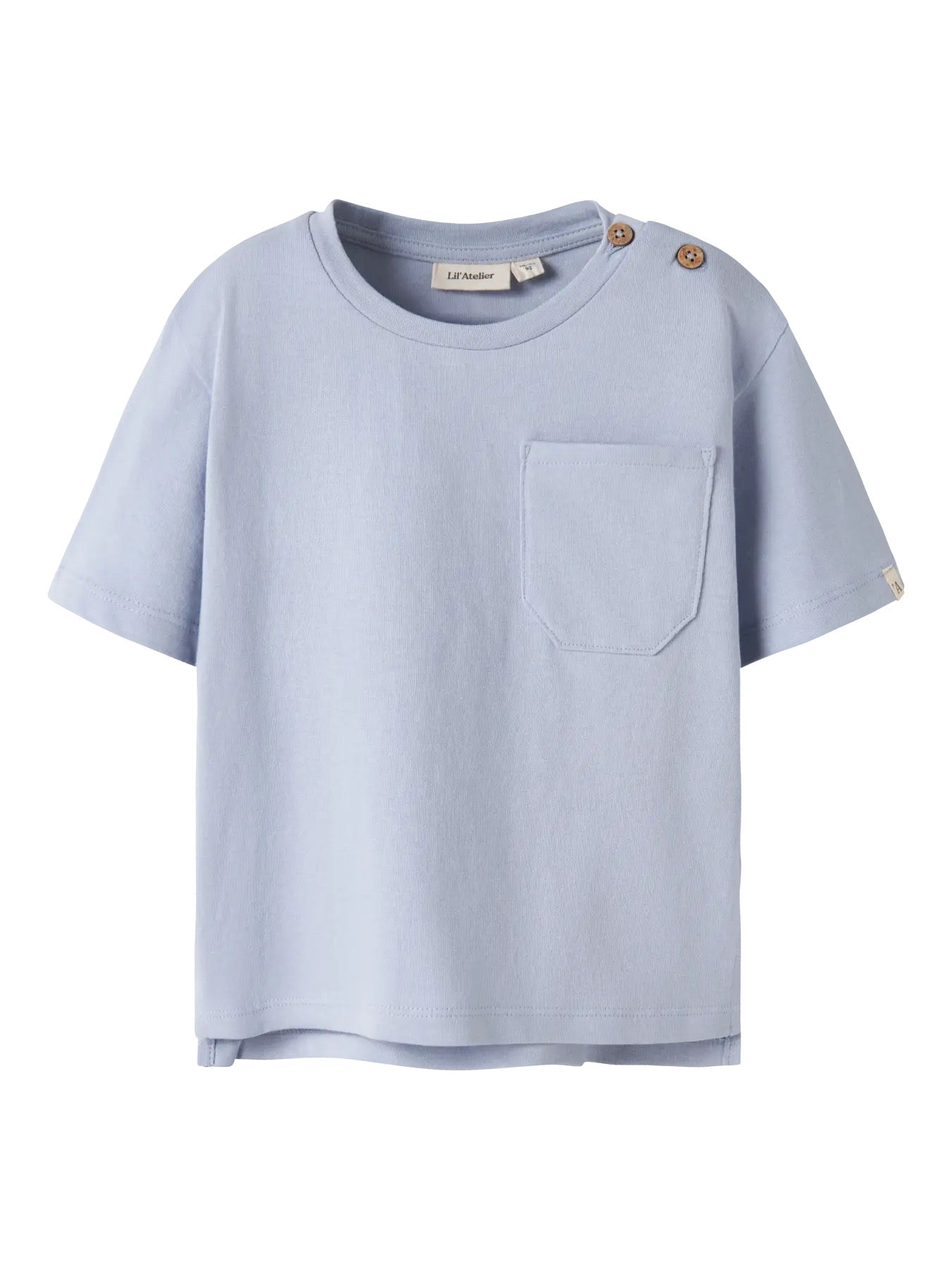 LIL' ATELIER / DOLAN T-SHIRT - ZEN BLUE