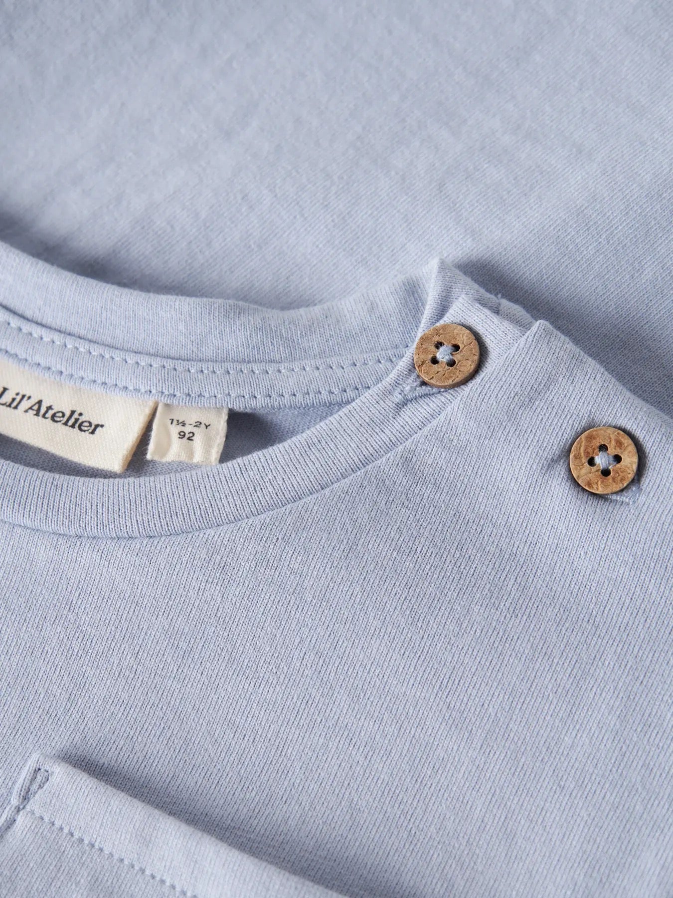 LIL' ATELIER / DOLAN T-SHIRT - ZEN BLUE