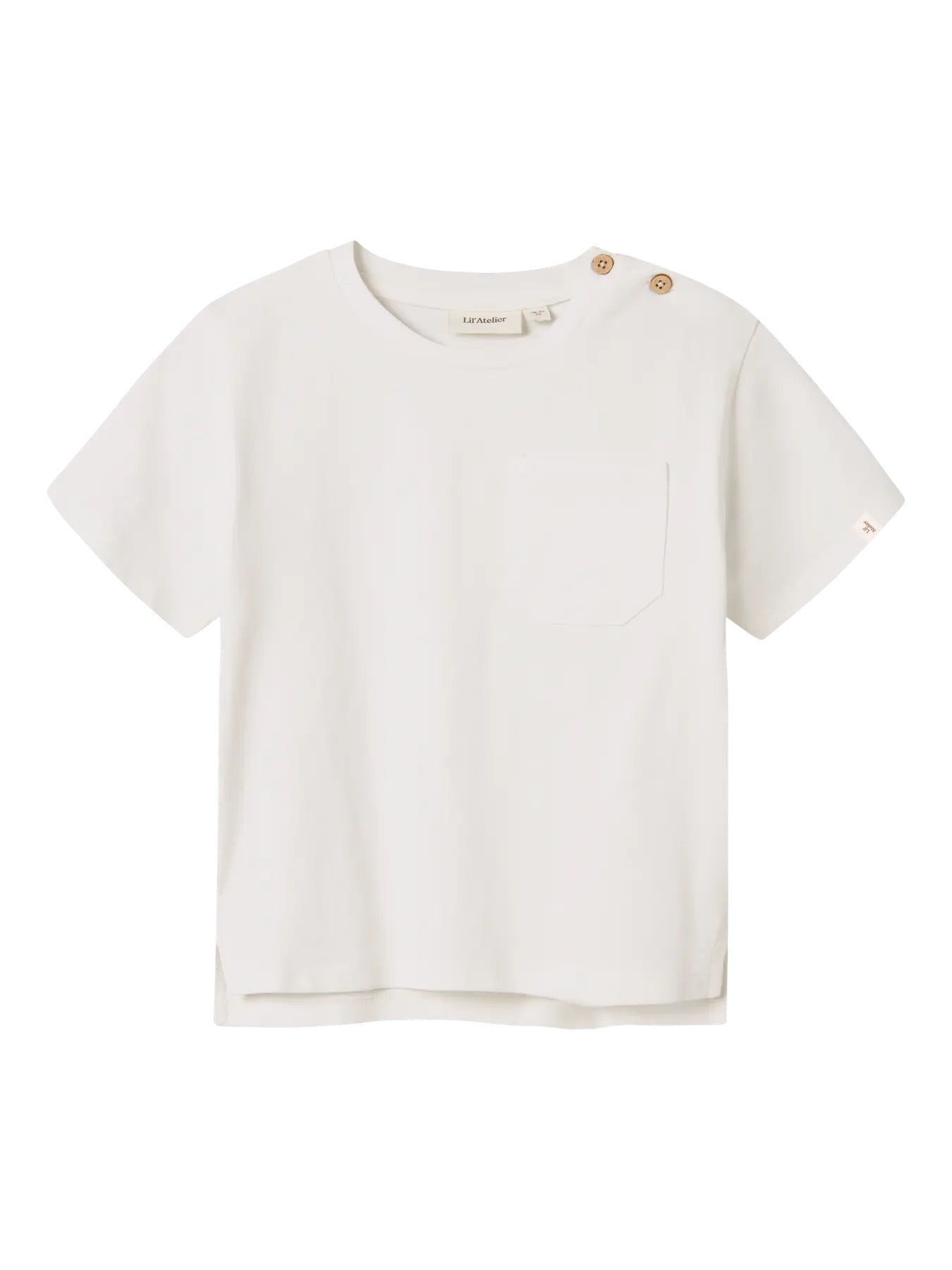 LIL' ATELIER / DOLAN T-SHIRT - COCONUT MILK