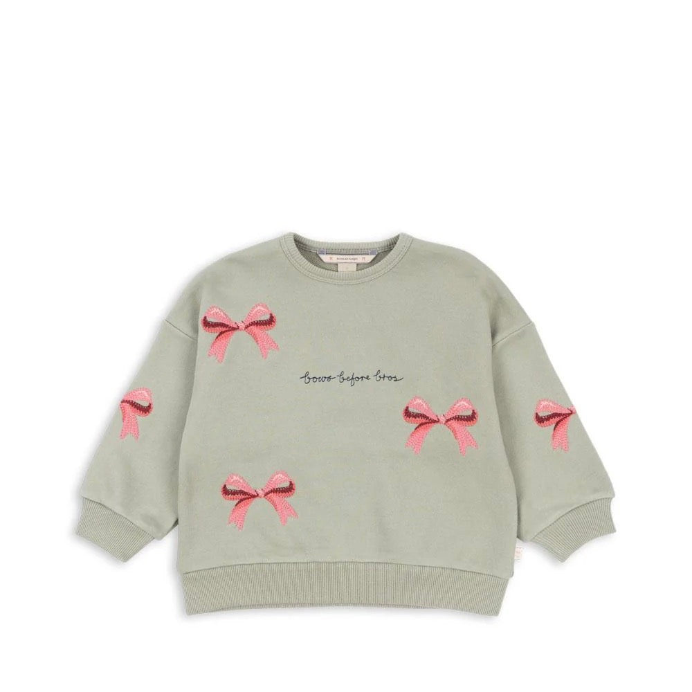 KONGES SLØJD / LOU BOW SWEATSHIRT - TEA SLØJFER