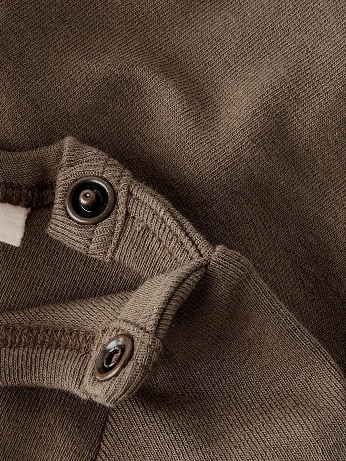 LIL' ATELIER / GAYO LS BODYSTOCKING - SHITAKE