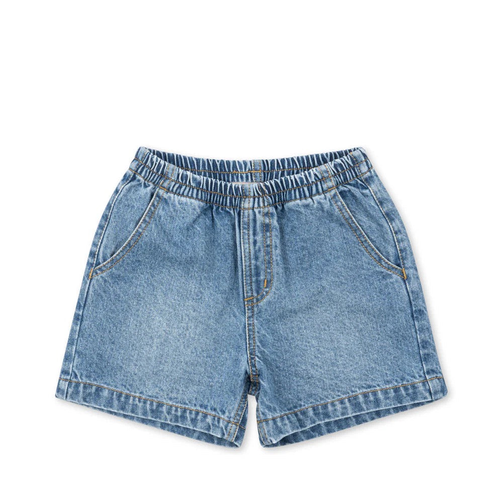 KONGES SLØJD / MAGOT DENIM SHORTS - DENIM BLUE