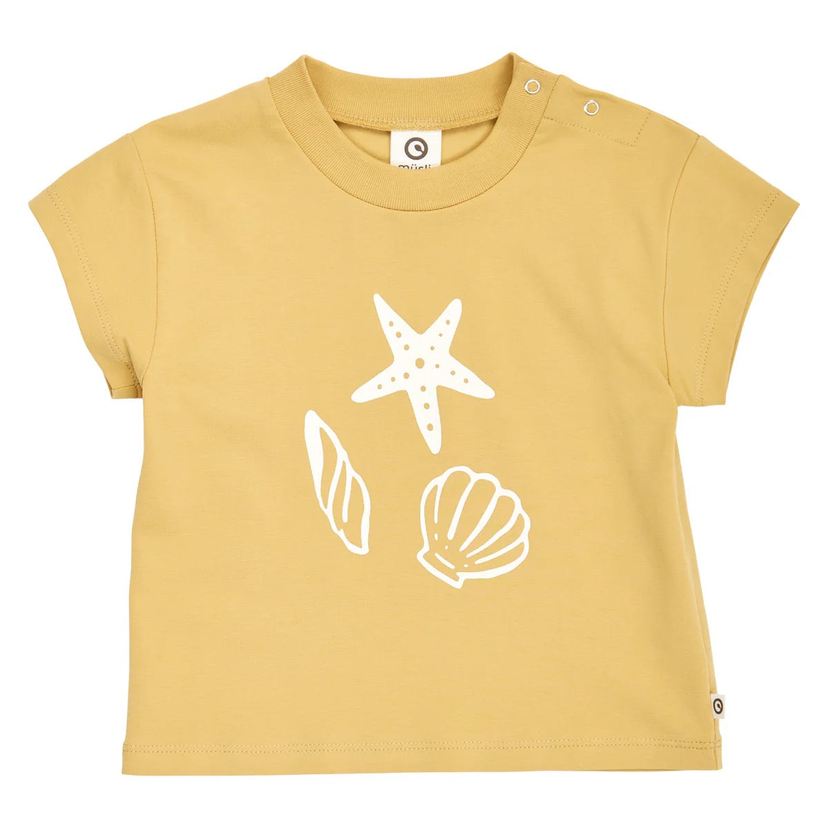 MÜSLI BY GREEN COTTON / SEA T-SHIRT - HEMP