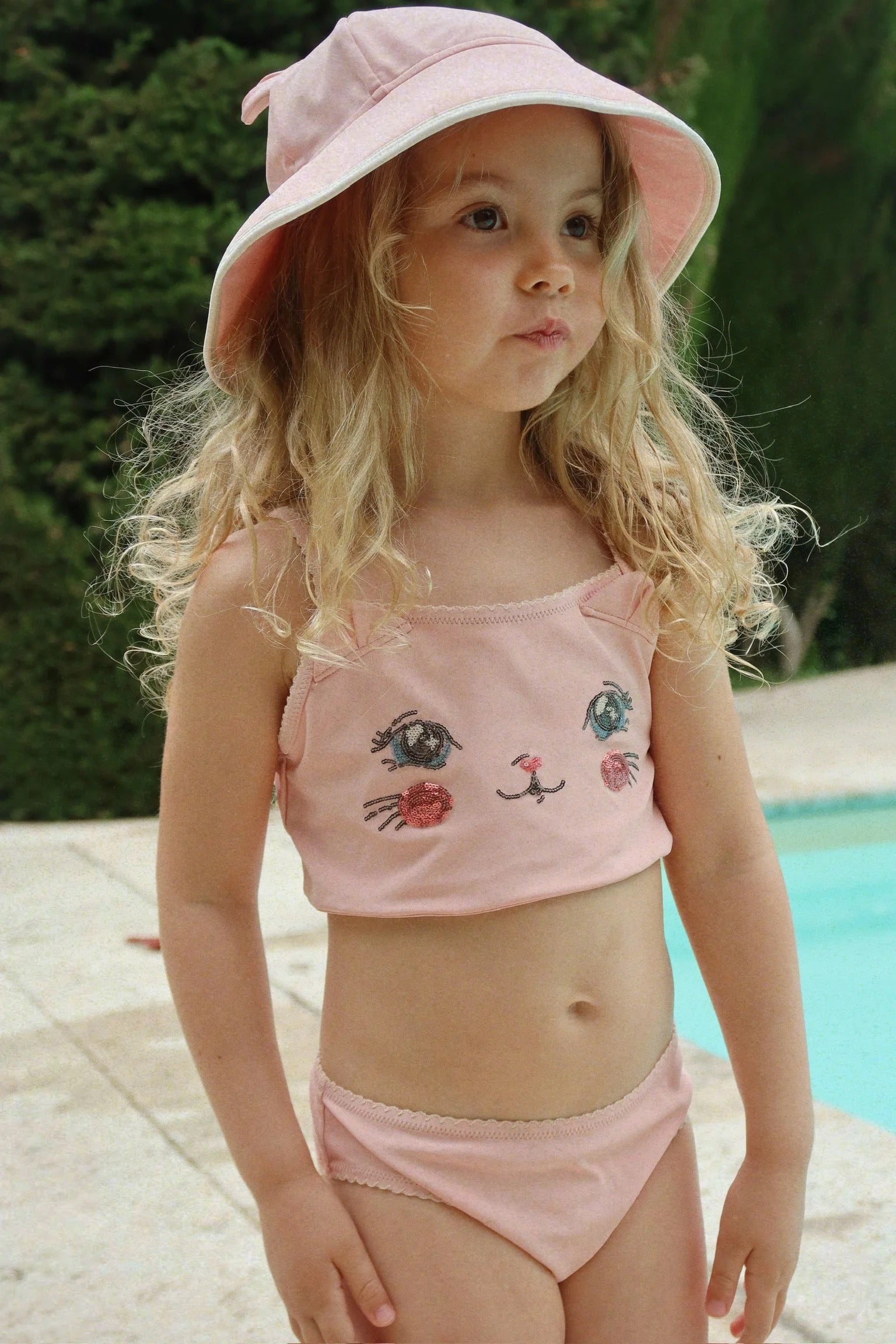 KONGES SLØJD / KITTY BIKINI - POWDER PINK