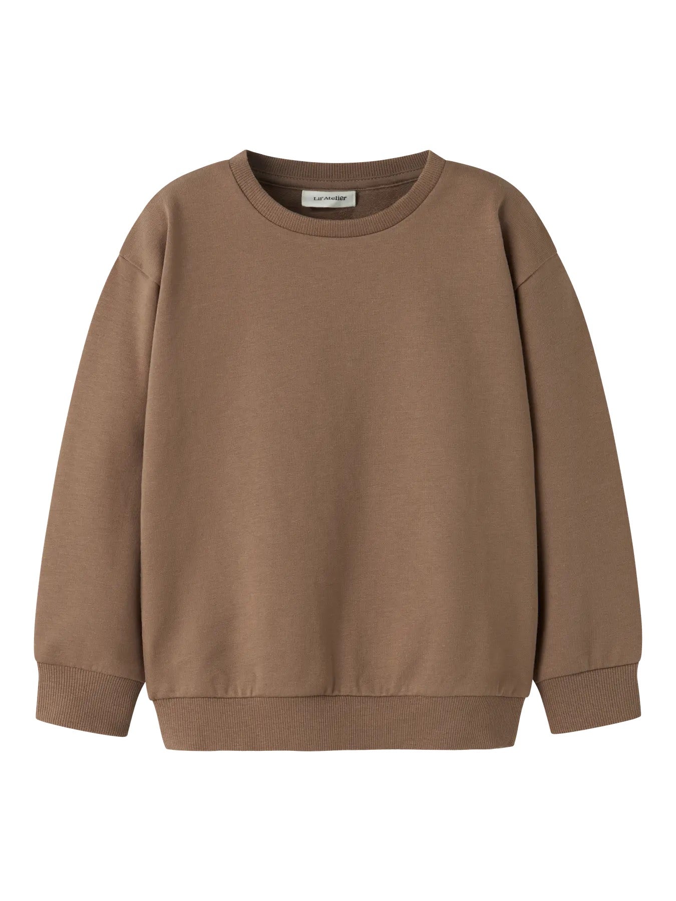 LIL' ATELIER / OMAS LS SWEATSHIRT - COCA MOCHA